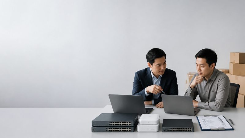 顾问协助企业进行IT设备选型与交付协调